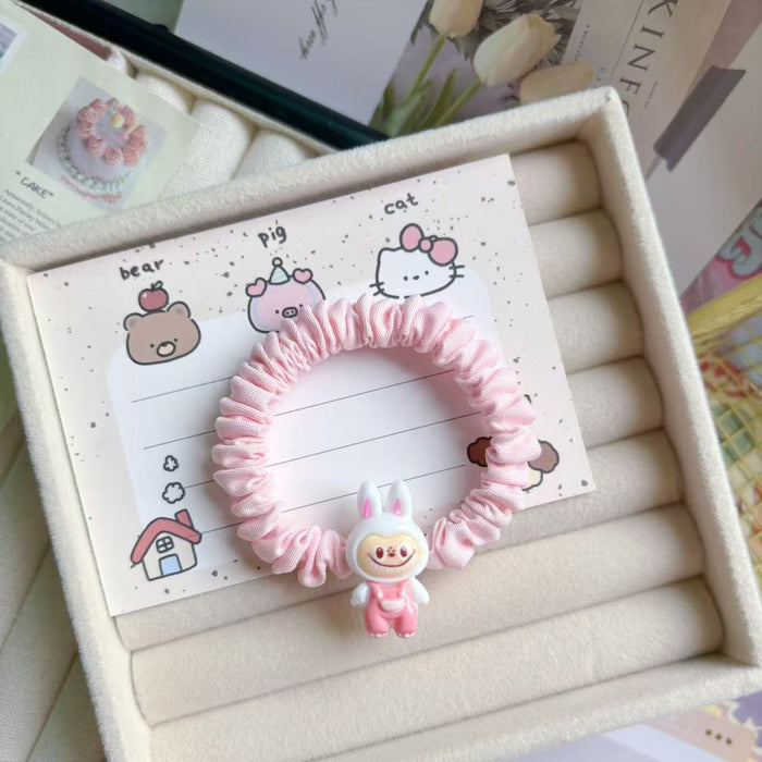 Wholesale Cartoon Cute Plush Plush Hair Band Hair Rope Student Rubber Band Hair Accessories