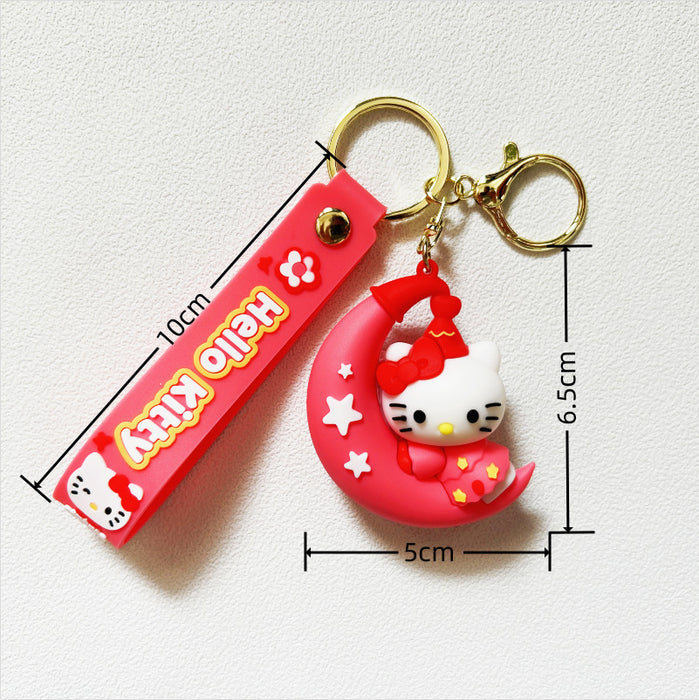 Wholesale PVC Cartoon Doll Keychain JDC-KC-WuYi270