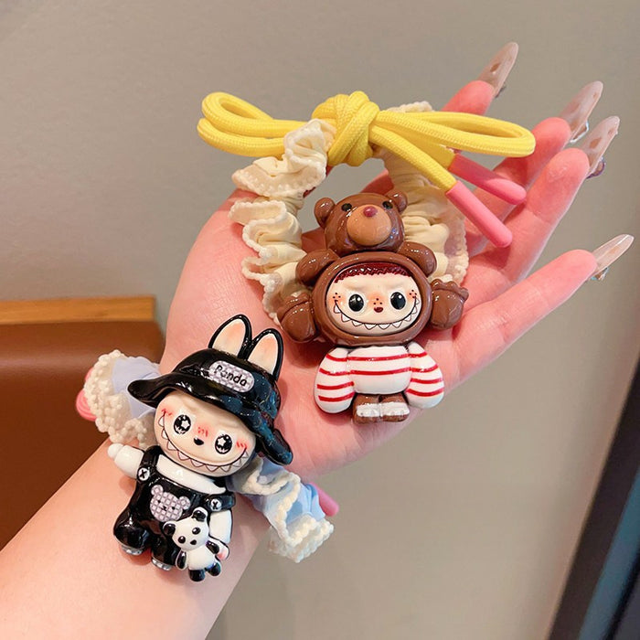 Wholesale Hair Rope for Girls Durable High Elastic Hair Band Rubber Band