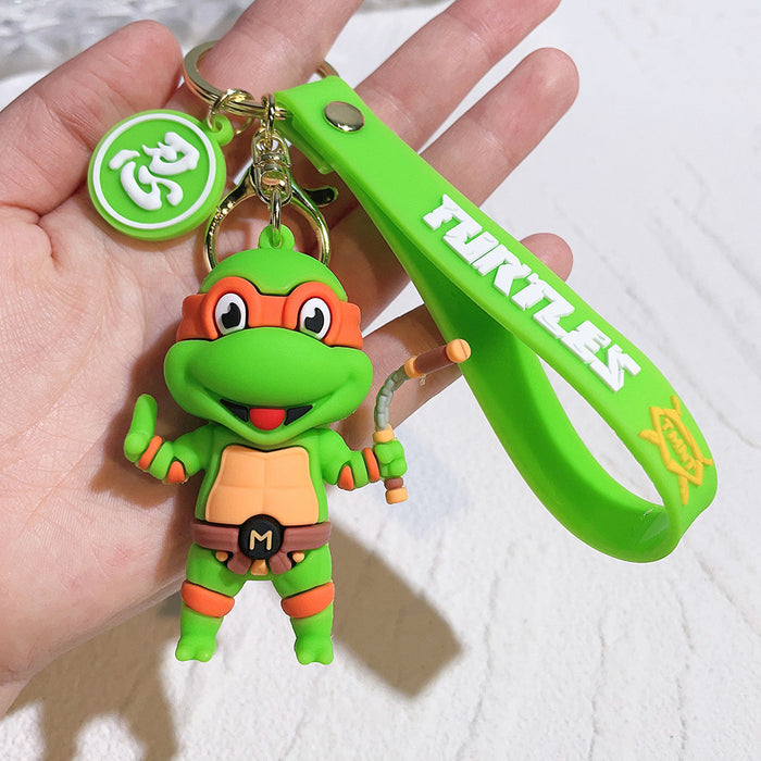 Wholesale Cartoon Silicone Doll Keychain JDC-KC-QiChao056