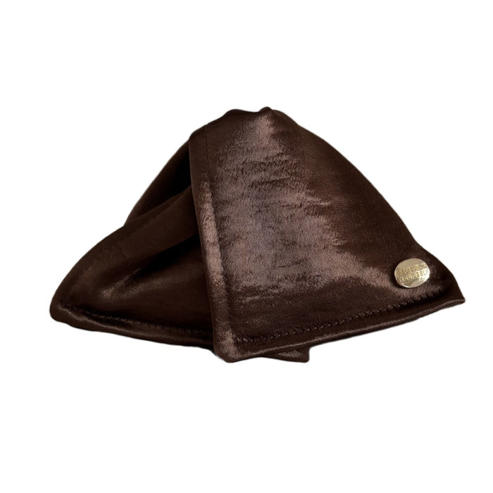 Wholesale Satin Shell Triangle Hair Clips Gold Label Shark Clip