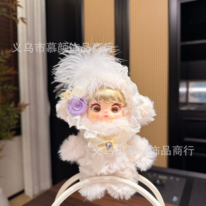 Wholesale Cute Cartoon Girl Doll Heart Bag Pendant Children' s Toy Gift