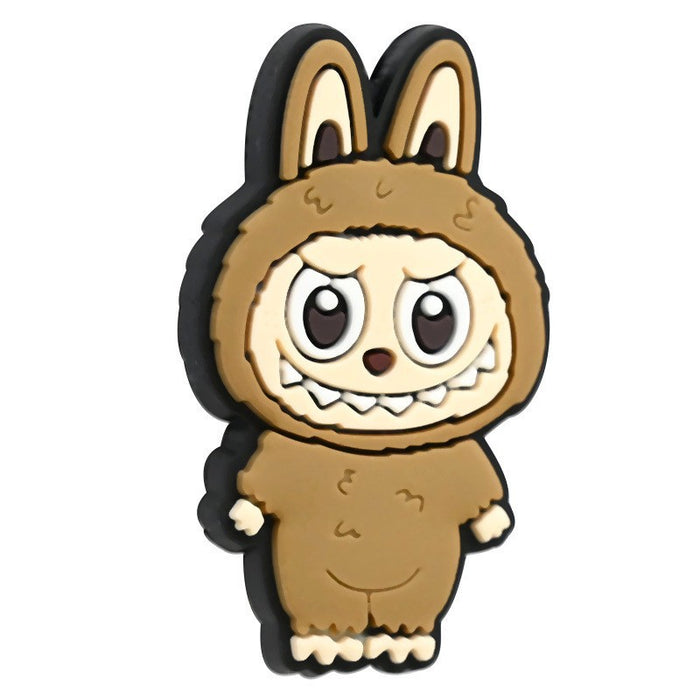 Wholesale beaded soft rubber beads diy material beaded pen accessories loose beads perforated handmade bracelet scorched beads