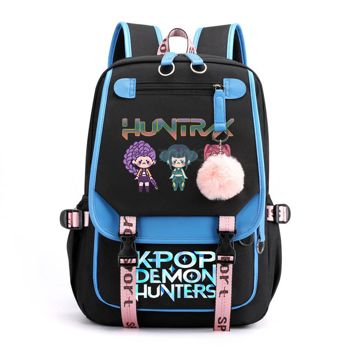 Wholesale  Fashionable Color-Block Unisex Backpack , Lightweight and Large Capacity