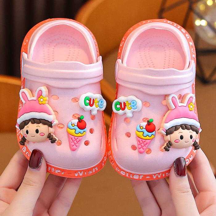 Wholesale slippers summer indoor non-slip cute cartoon babys' sandals
