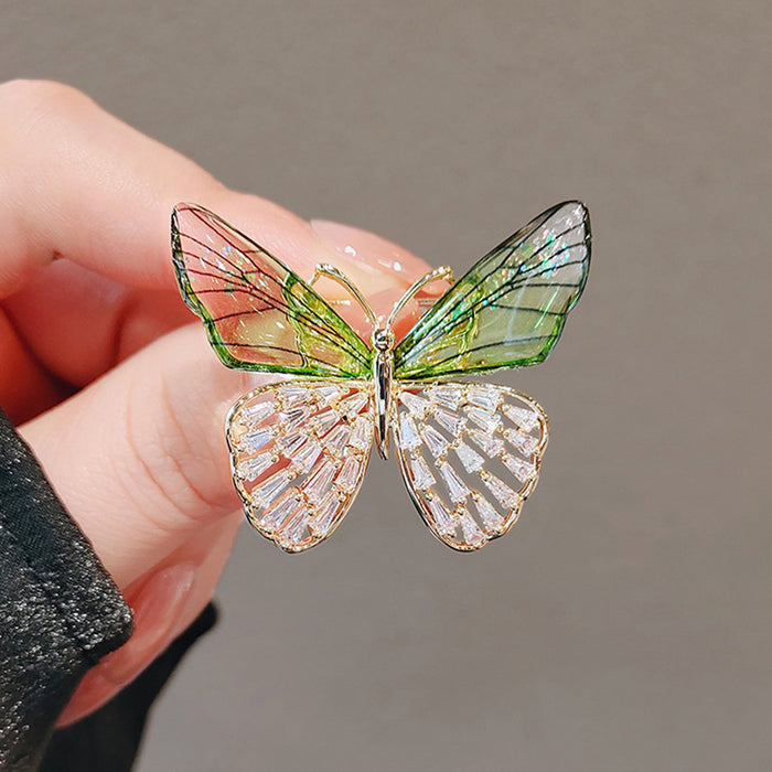 Wholesale Pure silver fashionable brooch high-end brooch chest flower