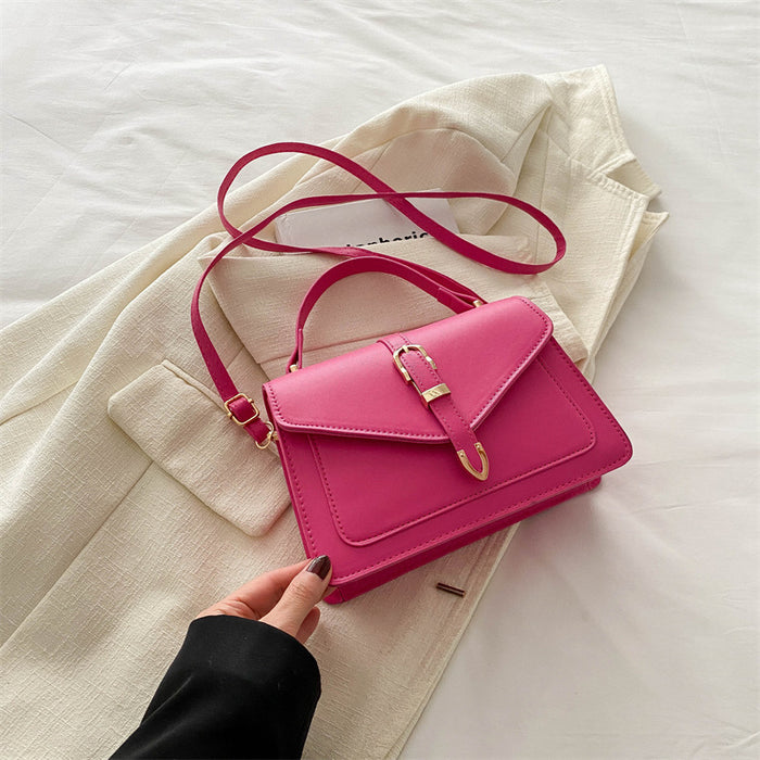 Wholesale Fashion Handbag Messenger Bag Solid Color Shoulder Small Square Bag JDC-SD-ShengShi013