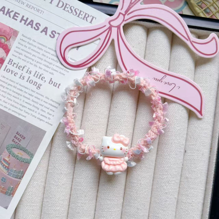 Wholesale Cartoon Bow Kt Hair Ribbon Hair Rope Gift Cute Headband Hair Accessories