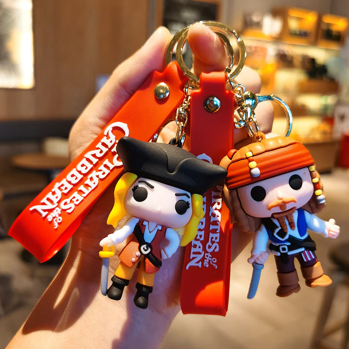 Wholesale silicone cute animation key chain （F） JDC-KC-YMeng007