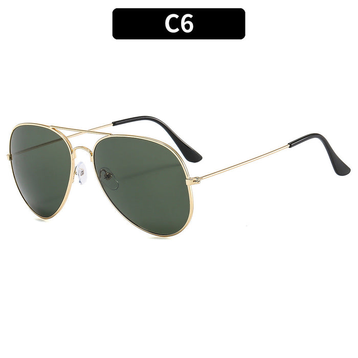 Wholesale Double Bridge Multi-color Men's PC Sunglasses JDC-SG-XIa065