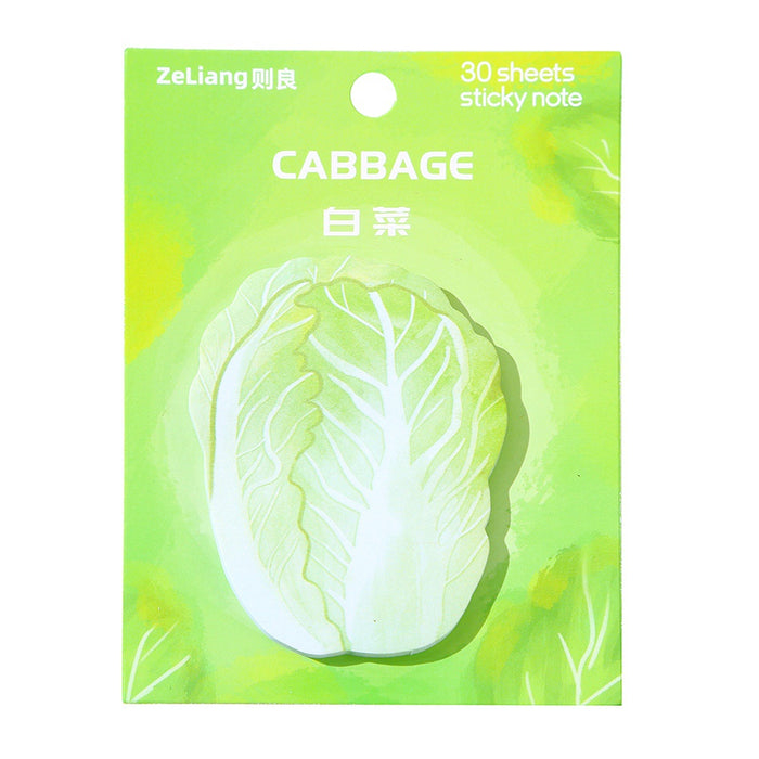 Wholesale Creative Cartoon Cute Vegetable Sticky Notes