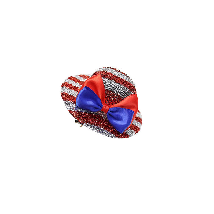 Wholesale Hair clip, children's headwear, hair clip, National Day hat, suitable for party and holiday hair accessories