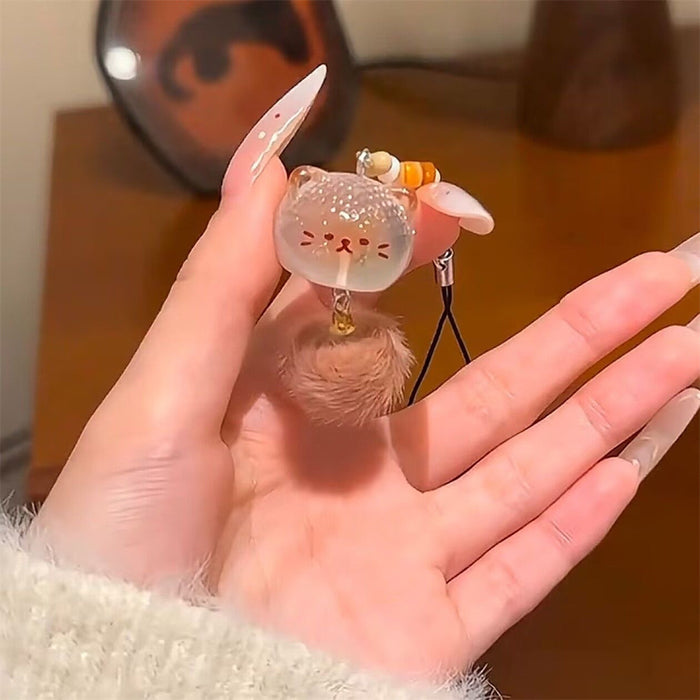 Wholesale Plush Kitten Cute Cartoon Pendant Mobile Phone Chain Key Hanging Ornaments