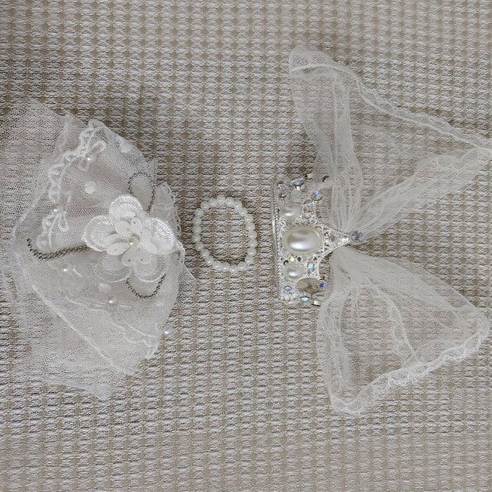 Wholesale Spot new  wedding dress set,  heart-warming macaron  bride wedding dress replacement baby clothes