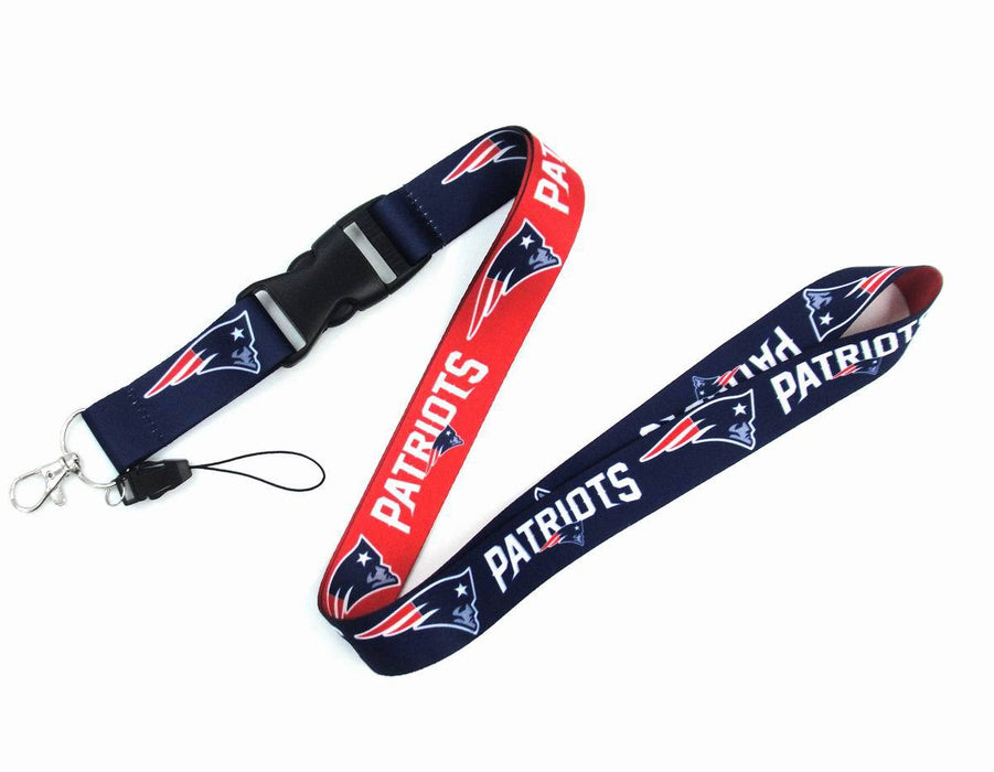 Wholesale Heat transfer rugby team lanyard club/ badge/ key/ work permit/ mobile phone sling buckle lanyard