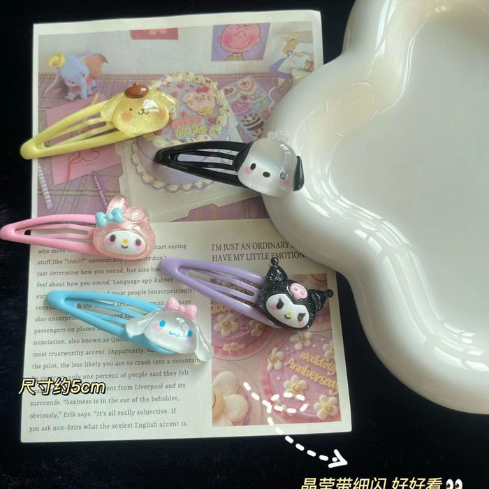 Wholesale Cartoon Cute Plastic Hair Clip JDC-HC-Weiye002