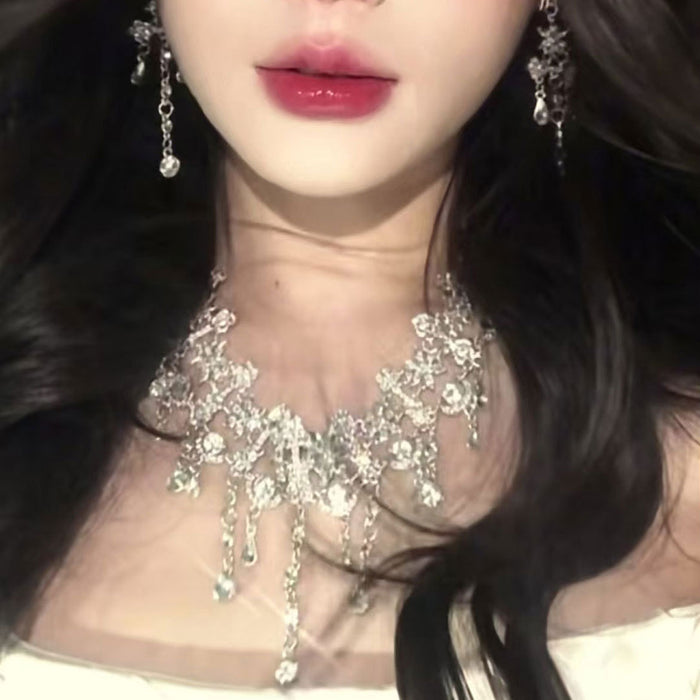 Wholesale Necklace Summer Clavicle Chain Bridal Wedding Dress Exaggerated Accessories