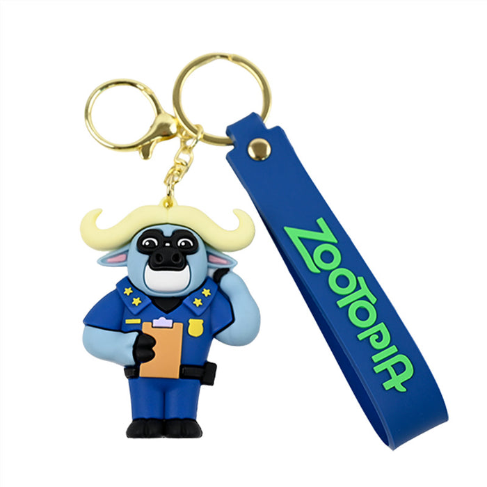 Wholesale PVC Cartoon Doll Keychain JDC-KC-BaoDou012
