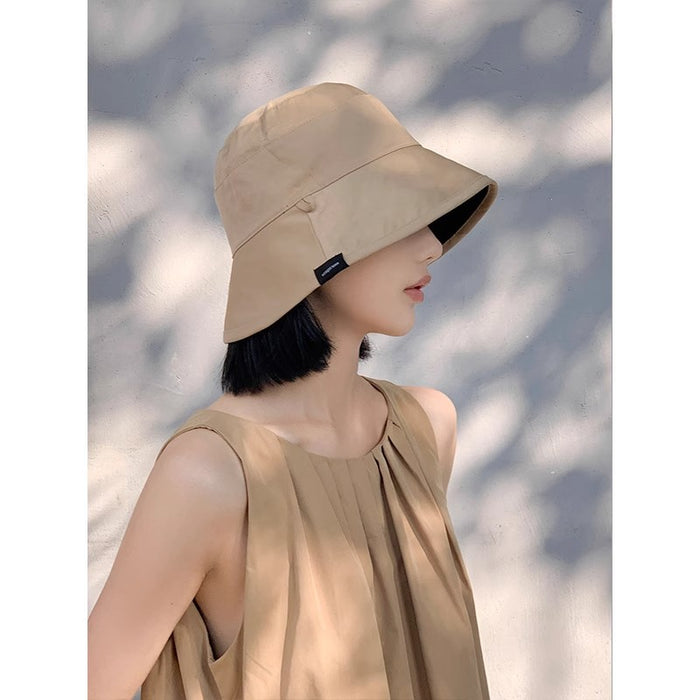 Wholesale Double sided fisherman hat women's summer thin sunscreen sun hat