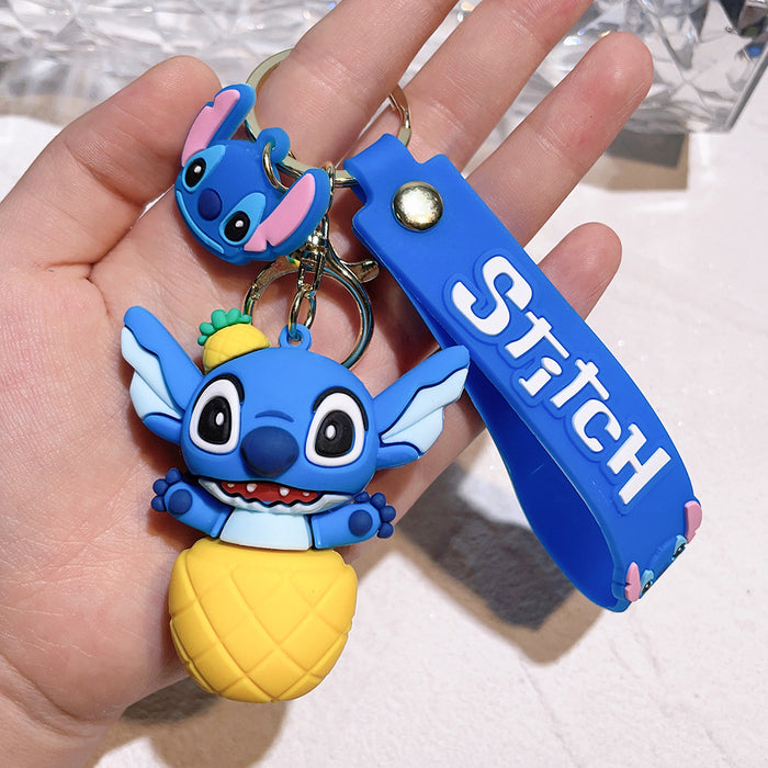 Wholesale Cartoon Silicone Doll Keychain JDC-KC-QiChao012