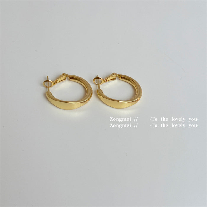 Wholesale Niche fashion earrings with high-end feel, niche design, versatile earrings for women