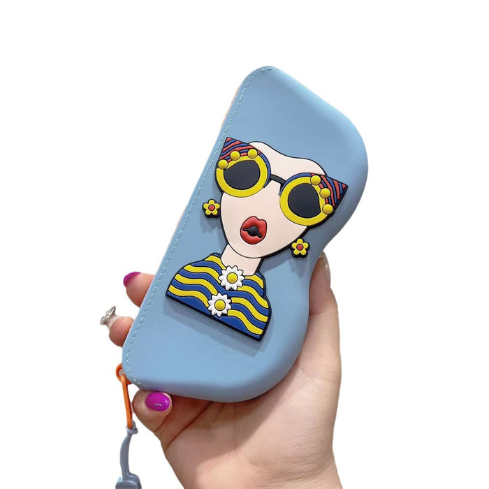 Wholesale Cute Sunglasses Storage Bag Portable Glasses Case