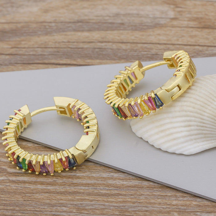 Wholesale  Earrings Ear Buckle Women Minimalist Charm Hoop Earrings Earrings