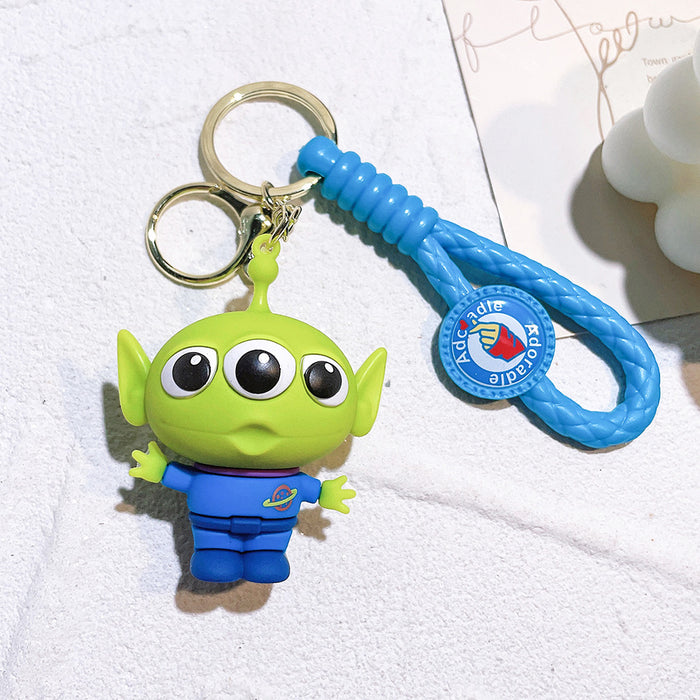 Wholesale Cartoon Silicone Doll Keychain JDC-KC-QiChao058