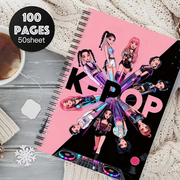 Wholesale Colorful Spiral Notebook - Coated Paper Cover Horizontal Lined Pages MOQ≥10