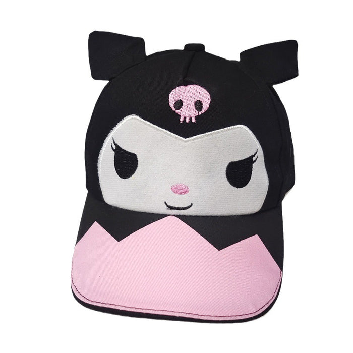 Wholesale Children's baseball cap anime cartoon cute duckbill cap, children's sun protection and sunshade hat