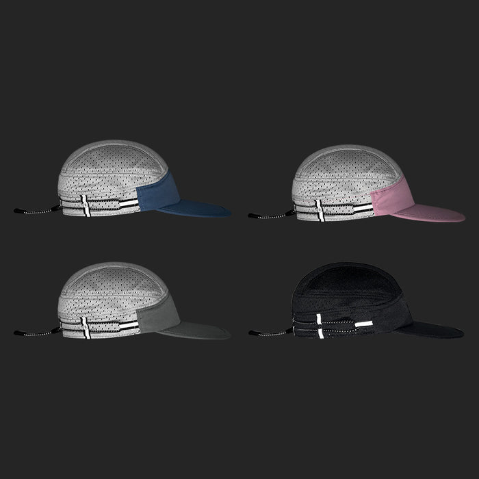 Wholesale Quick drying duckbill cap, functional mesh cap, outdoor breathable baseball cap, drawstring elastic sealing cap