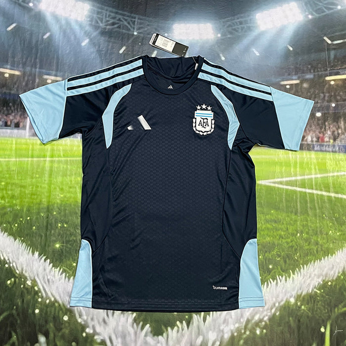 Wholesale Trendy Argentina World Cup Football Jersey # 10 Summer Polyester