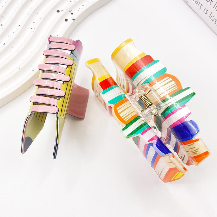 Wholesale Large Color-Blocked Book Clip