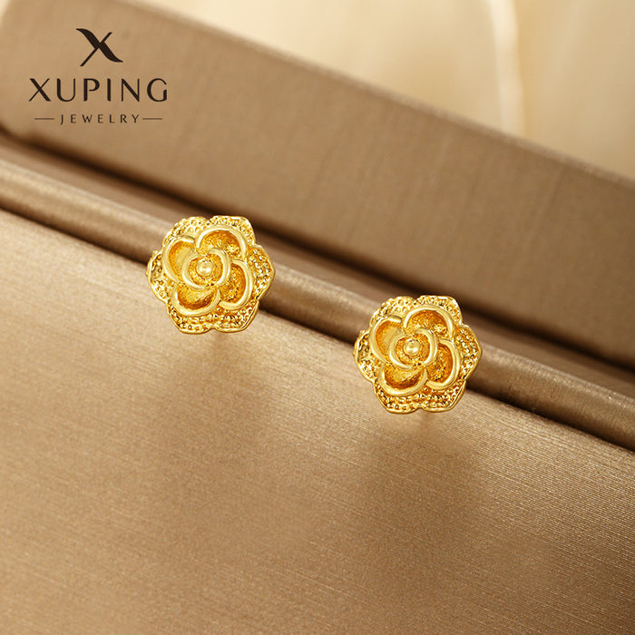 Wholesale Fairy Style Plant Flowers Retro Simple Temperament Design Earrings JDC-ES-XP004