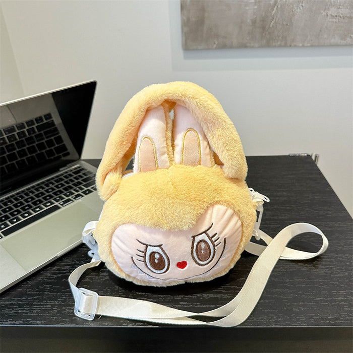 Wholesale Cartoon Cute  City Paradise  Crossbody Handbag Furry Crossbody