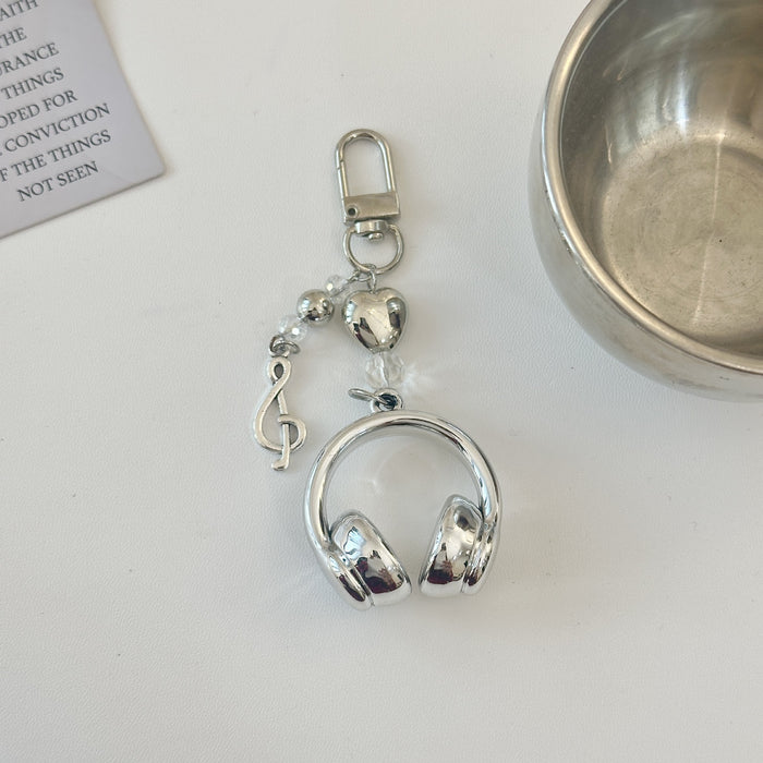 Wholesale Headset Mobile Phone Chain Cool All-match Chain Student Backpack Pendant Keychain