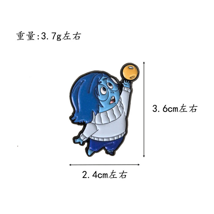 Wholesale Cute cartoon style creative personality film and television cartoon alloy brooch