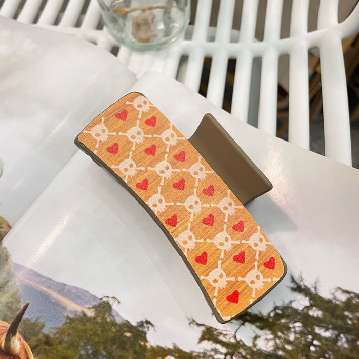 Wholesale  square hairpin patch temperament simple Hair Clips