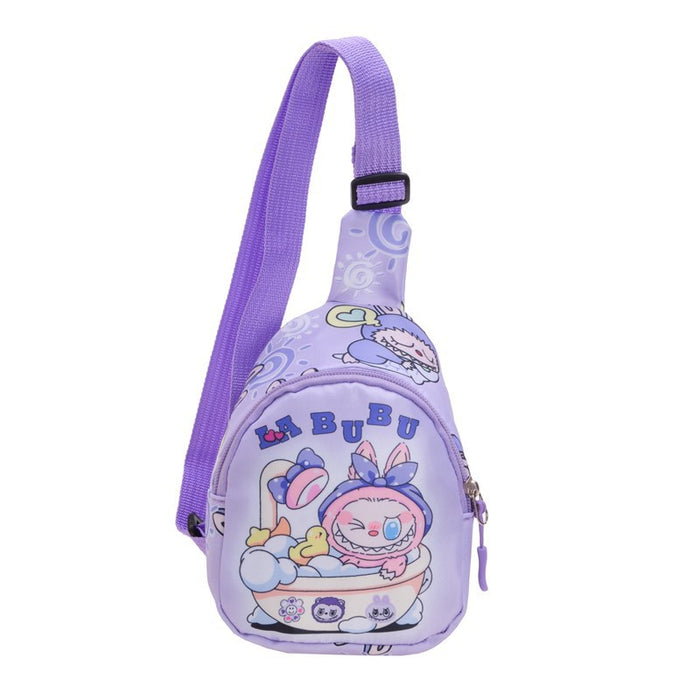 Wholesale  Kids Coin Purse   Cartoon Printed Chest Bag