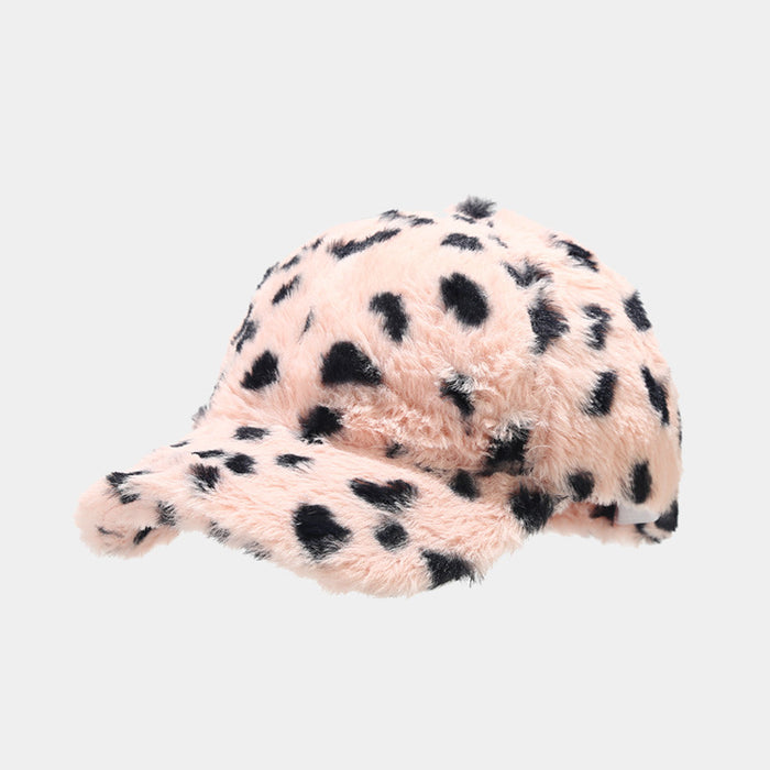 Wholesale Winter plush warm baseball fashionhat for women