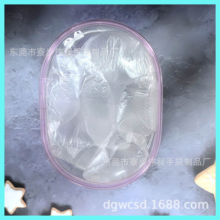 Wholesale 15CM Doll Bag Double Zipper Thickened PVC Transparent Waler Bag