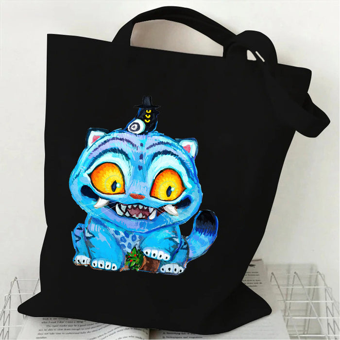 Wholesale Large capacity canvas tote bag and shoulder bag
