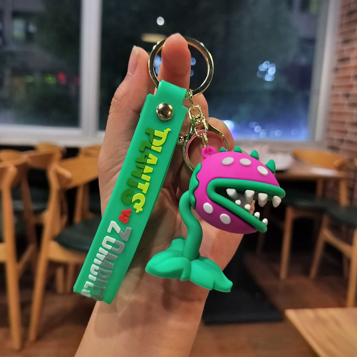 Wholesale PVC keychain pendant, backpack ornament, car keychain accessory