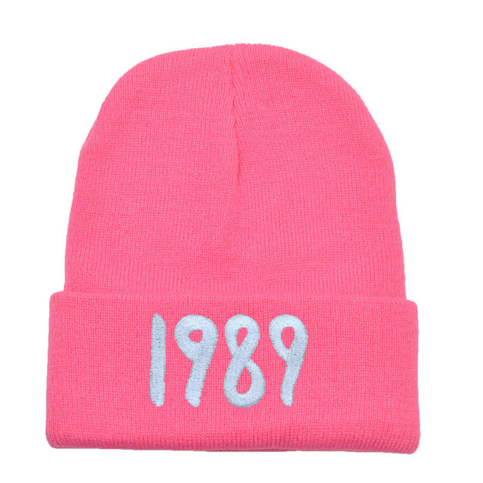 Wholesale Acrylic 1989 Embroidered Woolen Knitted Hat JDC-FH-PN002