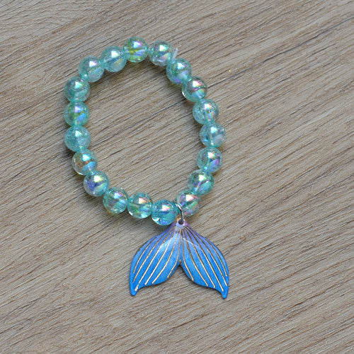 Wholesale Rainbow crystal bead bracelet