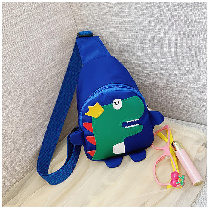 Wholesale Children's Bags Cute and Fashionable Children's Stylish Mini Dinosaur Cartoon Single Shoulder Crossbody Bag JDC-SD-MO001