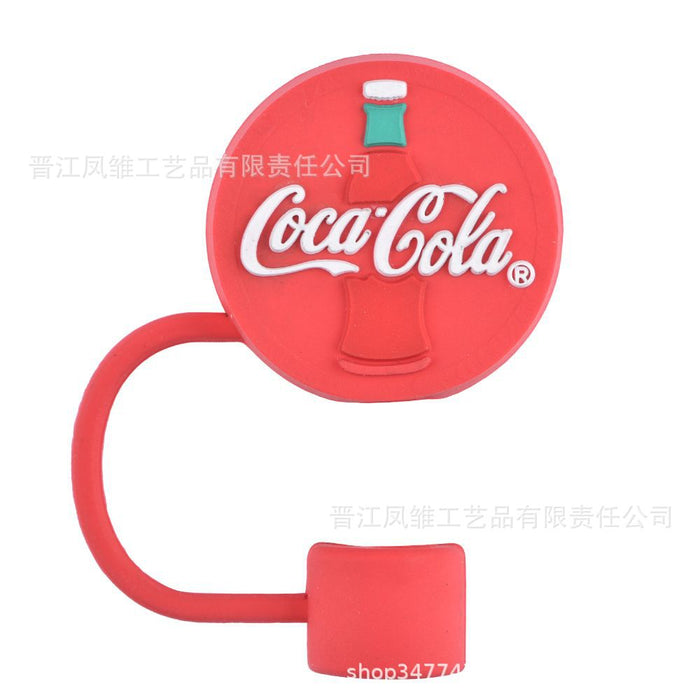 Wholesale 20pcs Food grade stainless steel glass drinking tube cover dust plug cover