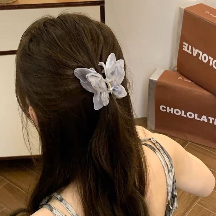 Wholesale Three dimensional butterfly clip for high-end hair clip and hair accessory