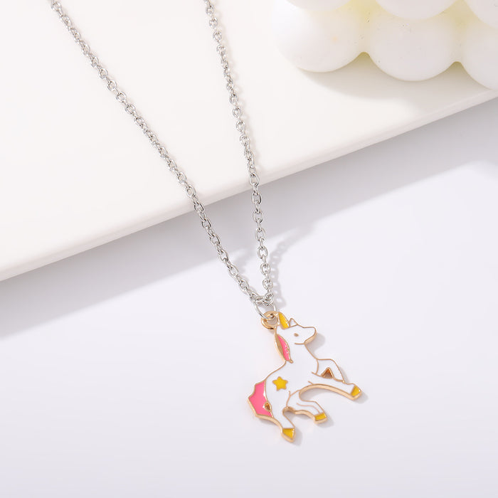 Wholesale Children Cartoon Alloy Necklace JDC-NE-Jiax002