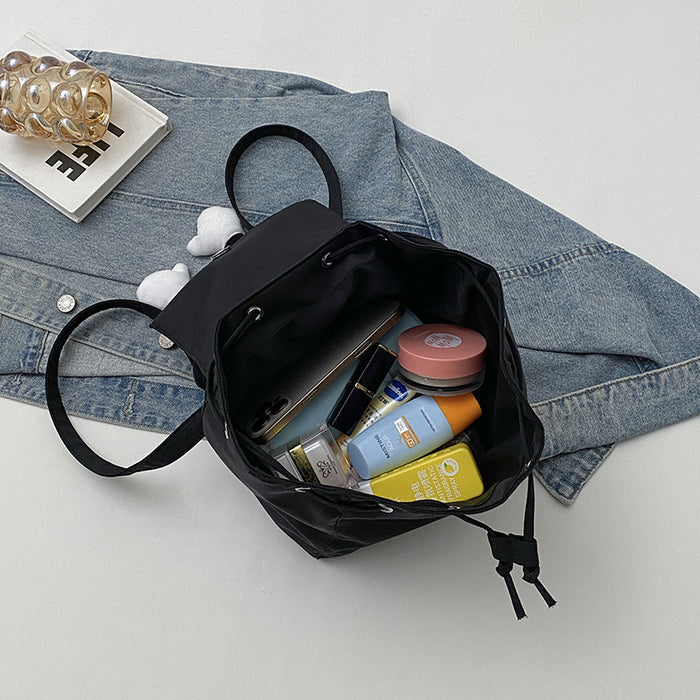 Wholesale Backpack Trendy Bag New Casual Cartoon Large Capacity Bucket Bag Canvas Bag